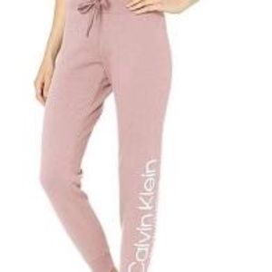 NWT Calvin Klein PINK Jogger Sweatpants